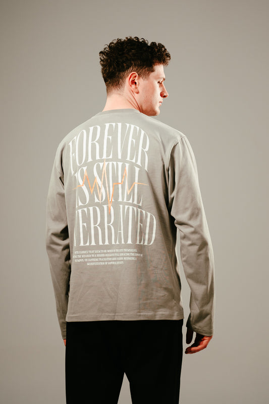 Longsleeve "S3 Homage" grey