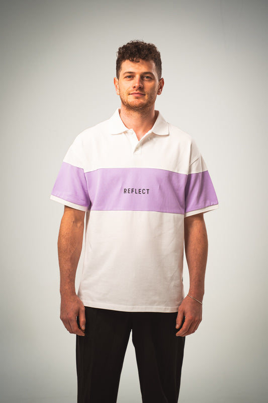 Polo Shirt "reflect" white