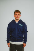 Bild in Galerie-Betrachter laden, Zipper "once upon a time" marine