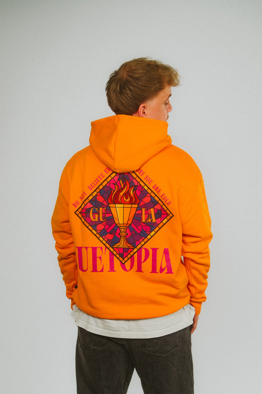 Hoodie "gula" orange