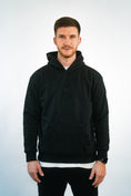 Load image into Gallery viewer, Hoodie "Essential 2" washed black
