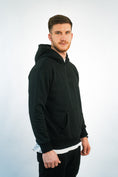 Load image into Gallery viewer, Hoodie "Essential 2" washed black
