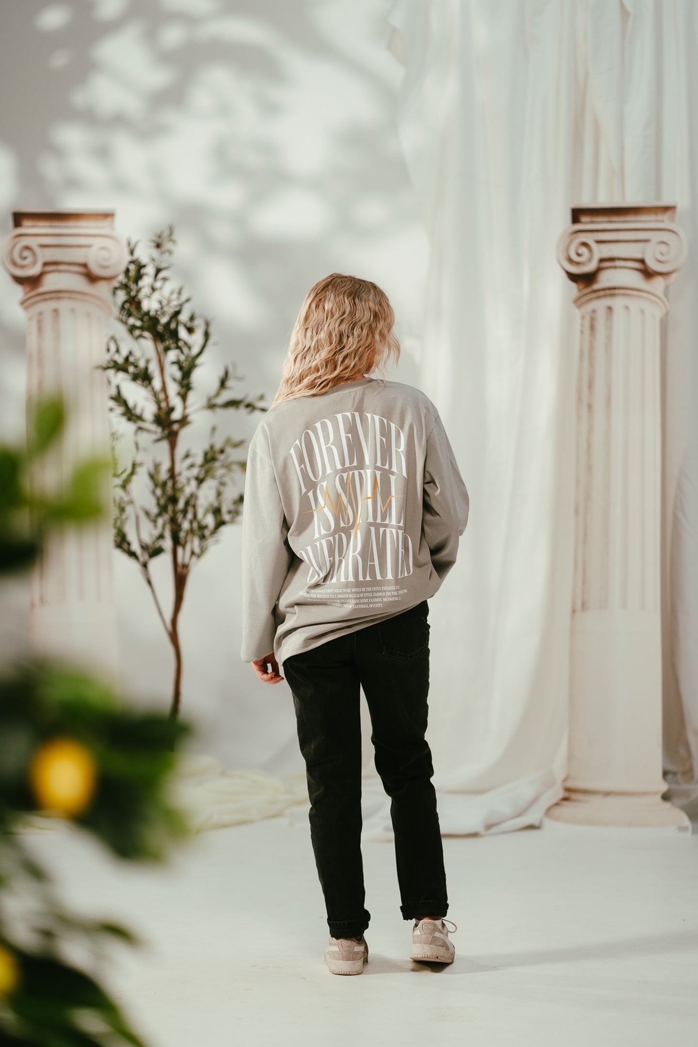 Longsleeve "S3 Homage" grey