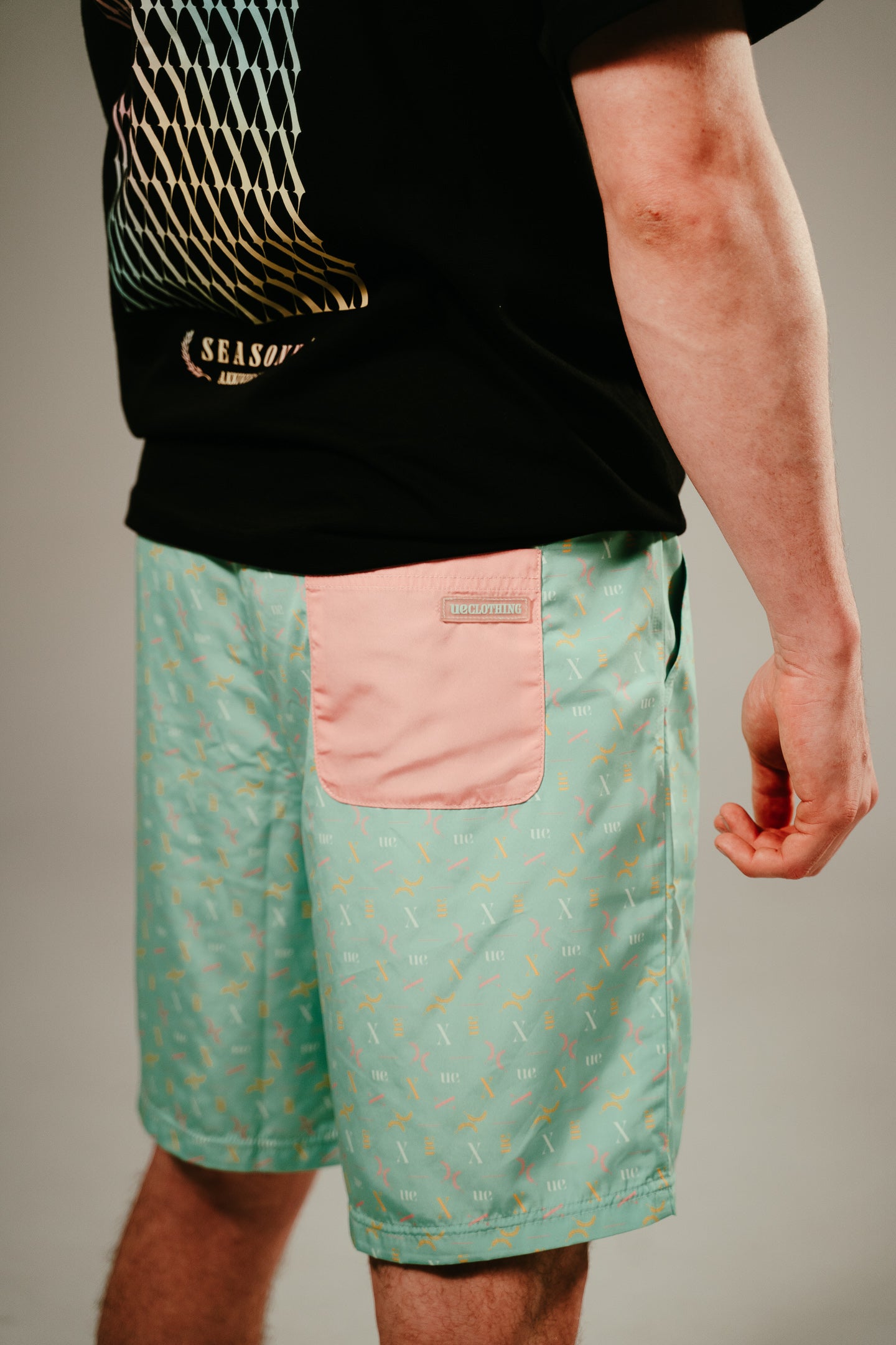 Badehose "anniversary" green