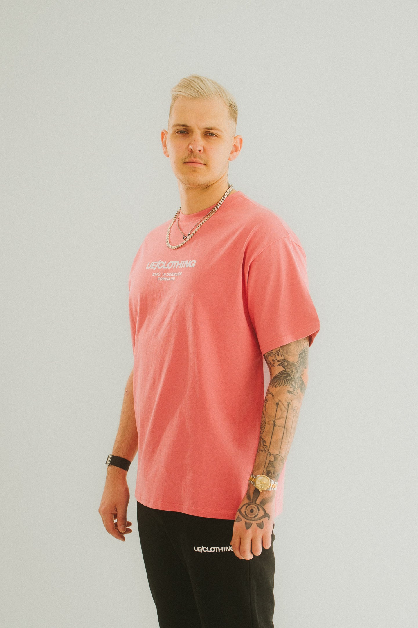 Shirt "19degrees" light red