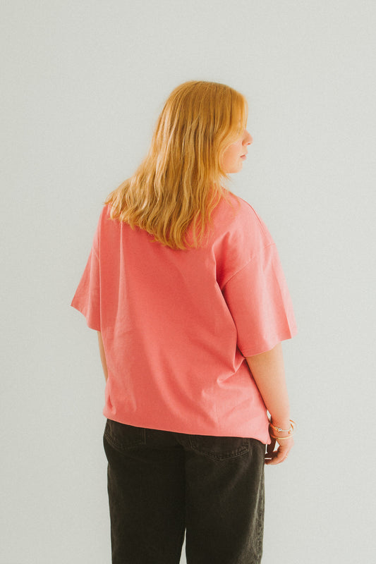 Shirt "19degrees" light red