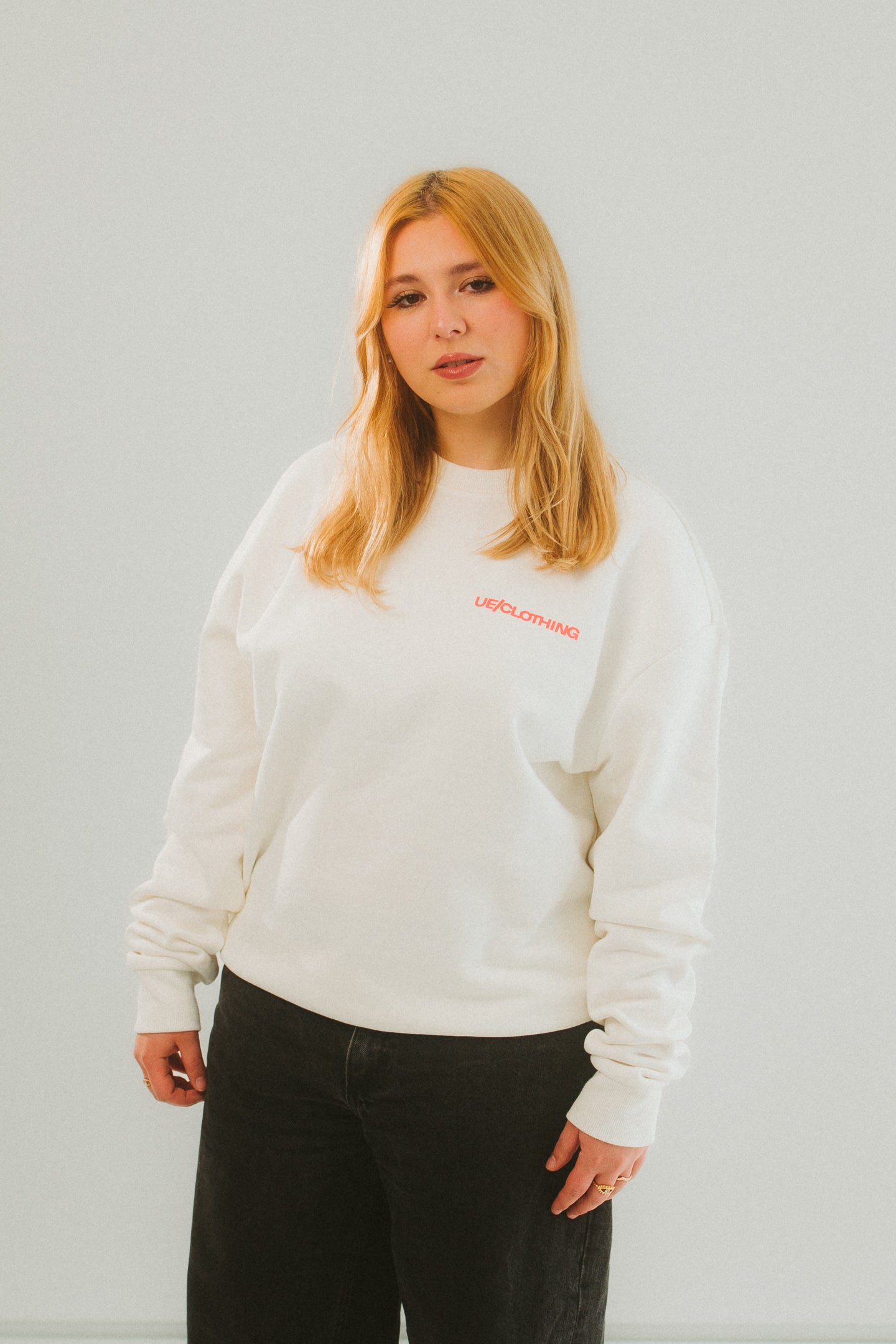 Crewneck "19degrees" white
