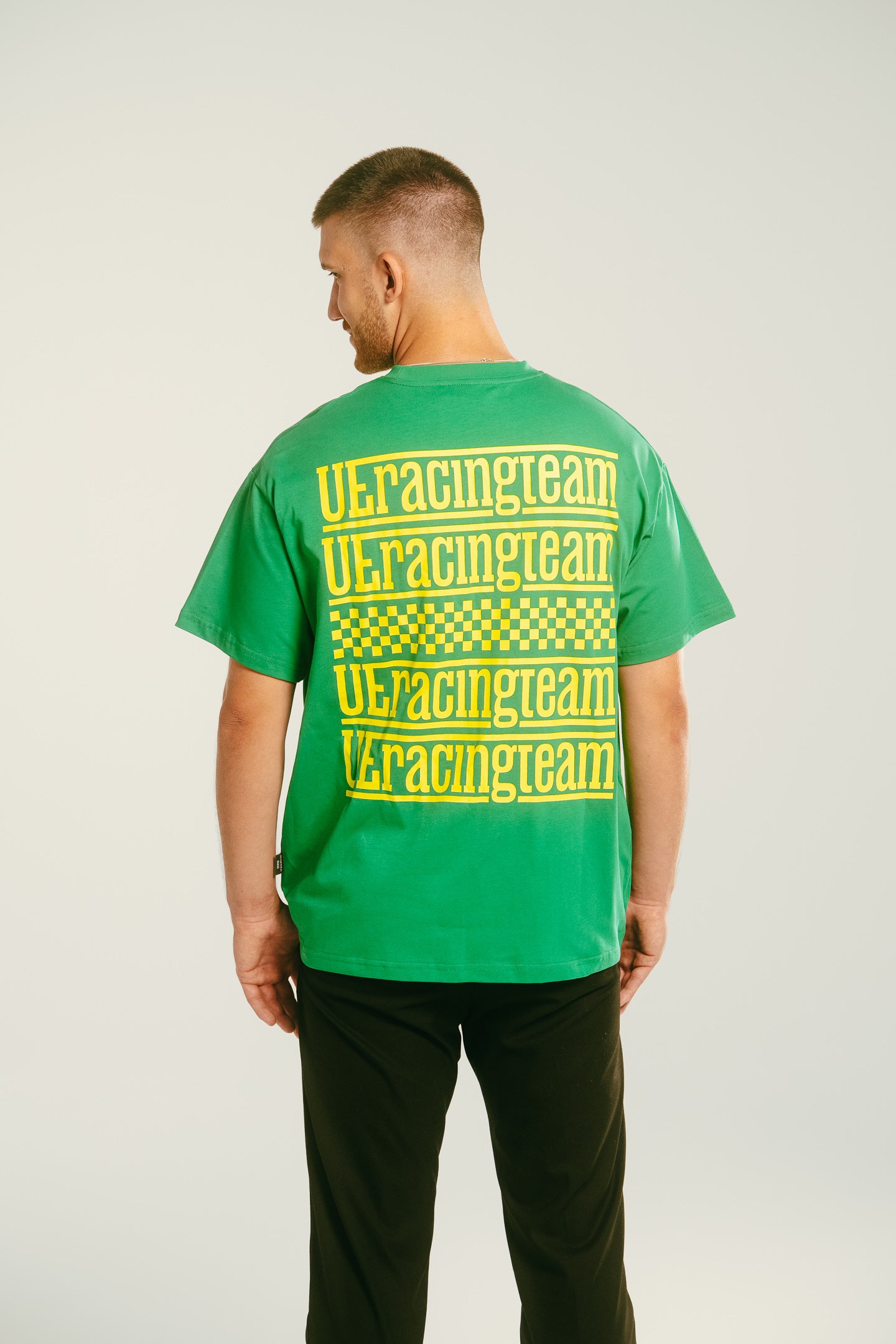 Shirt "ue racing team" green