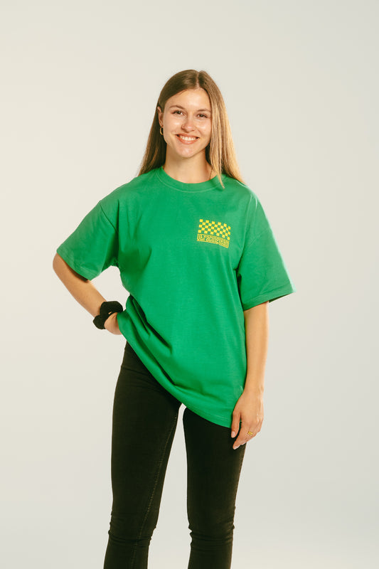 Shirt "ue racing team" green