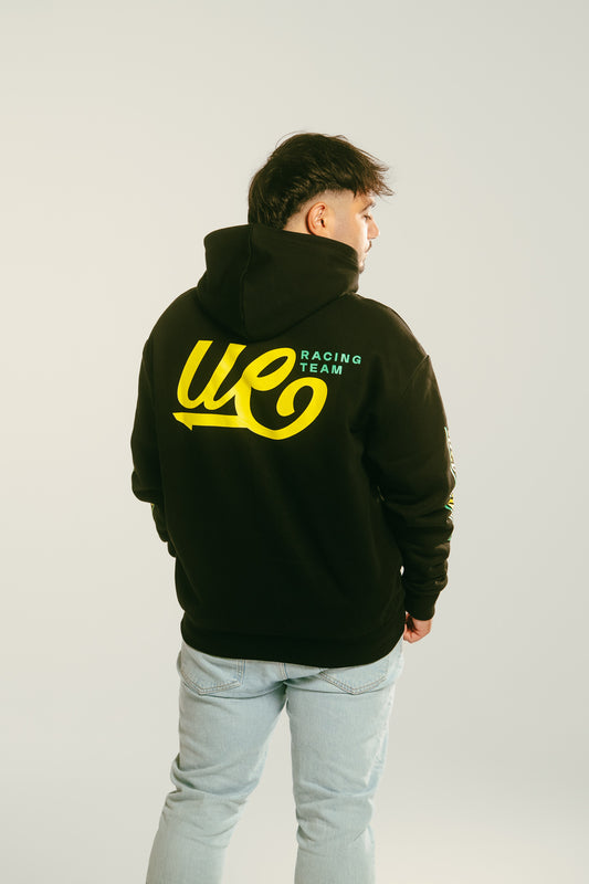 Hoodie "ue racing" black