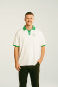 Bild in Galerie-Betrachter laden, Polo Shirt "racing" white
