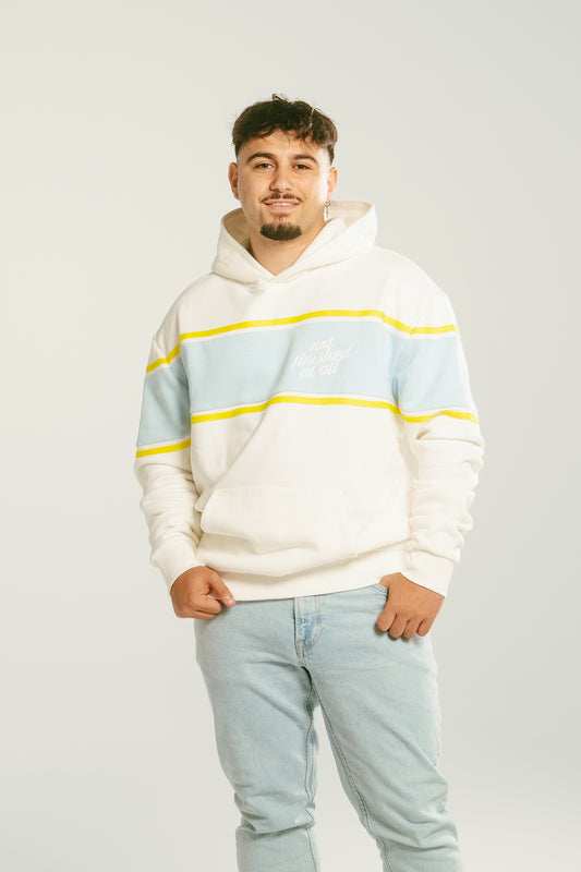 Hoodie "fueled" white