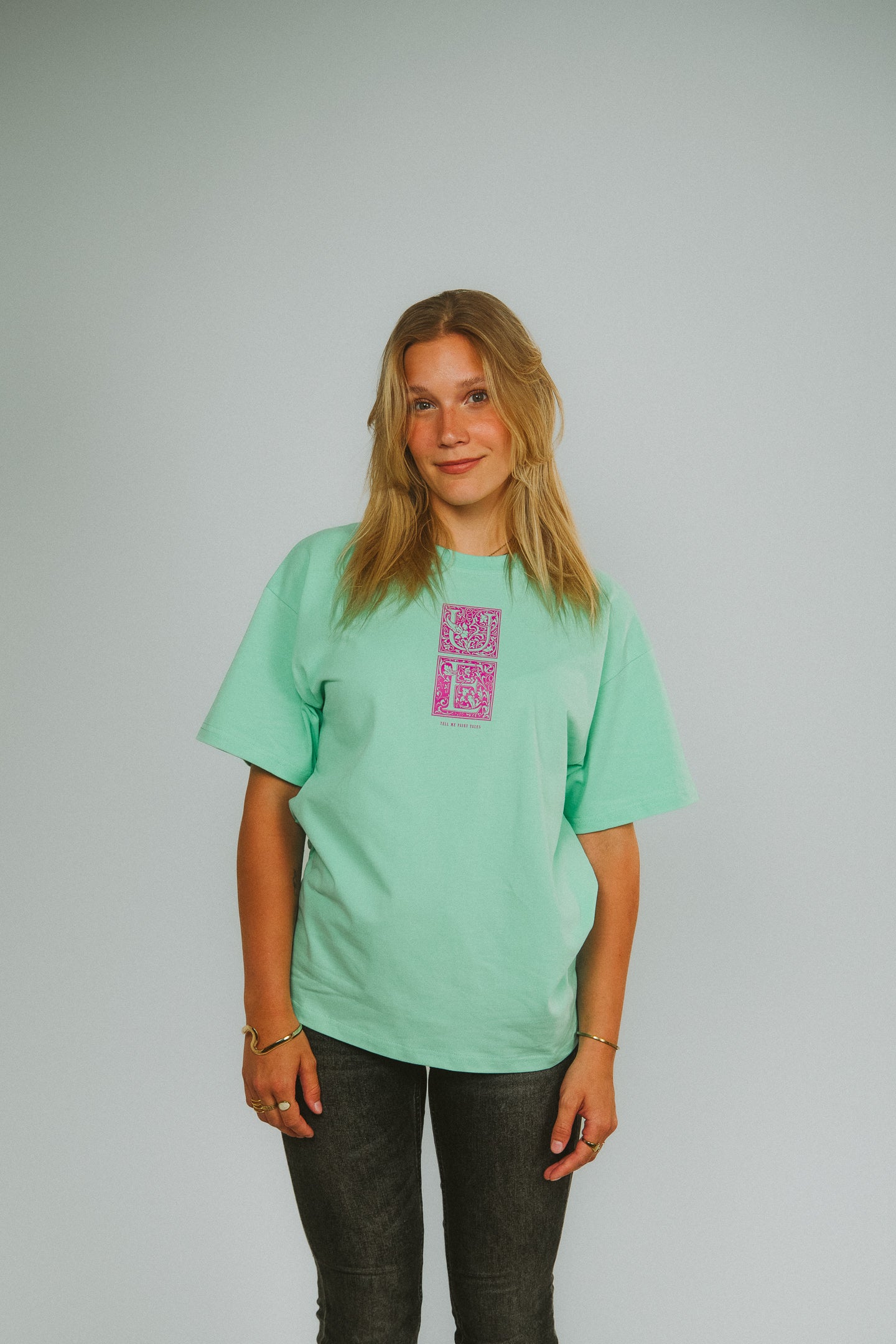 Shirt "fairytales" turquoise