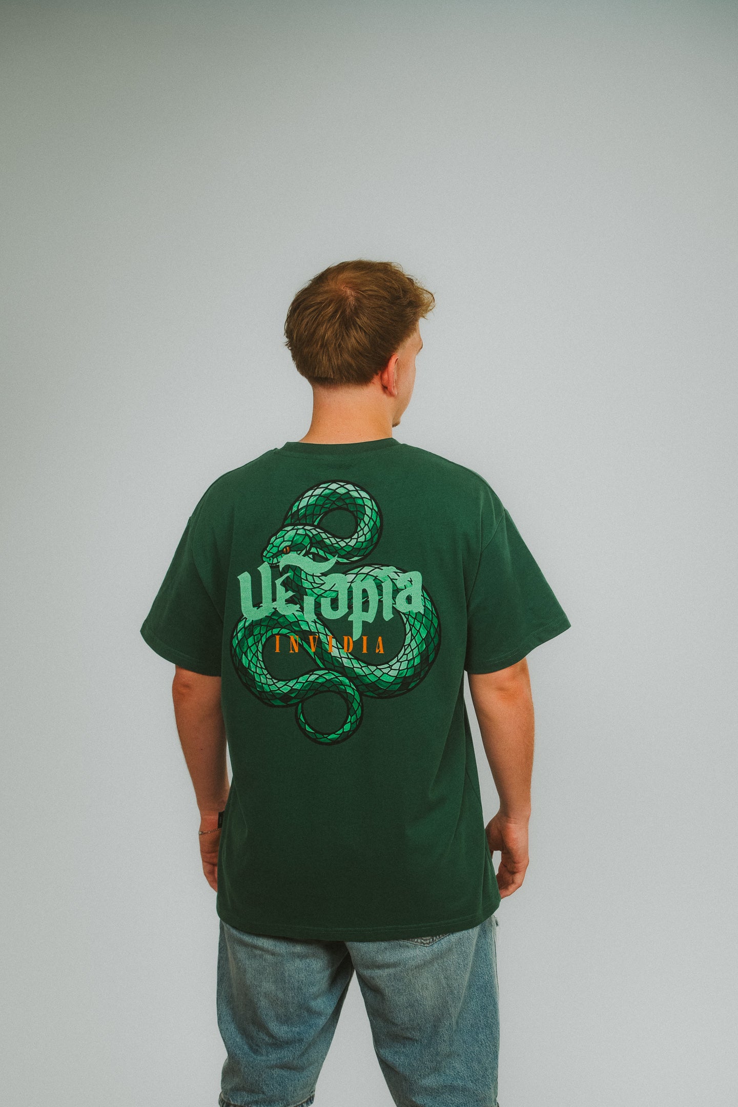 Shirt "invidia" green