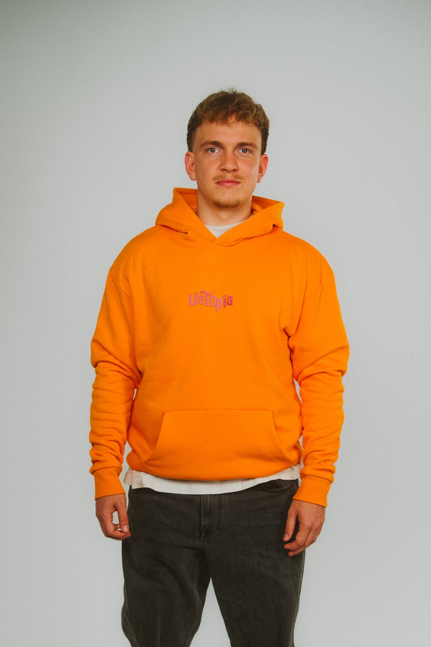 Hoodie "gula" orange