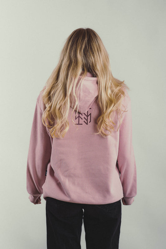 Hoodie "Mother Earth" rose