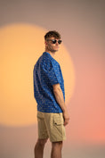 Load image into Gallery viewer, Summer shirt "ue" blue
