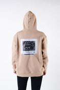 Load image into Gallery viewer, Hoodie "live forever" beige
